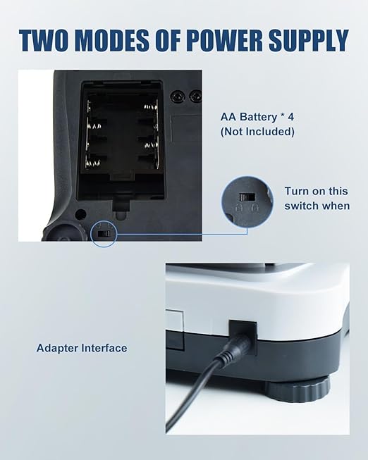 GOYOJO Digital Analytical Balance and Lab Scale, 5000g Capacity, 0.01g Precision - Image 9