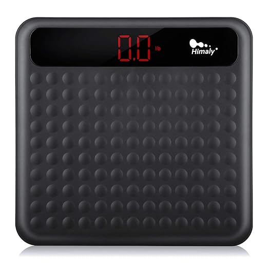 himaly Digital Body Weight Scale Bathroom Scale, Step-On Technology High by Himaly