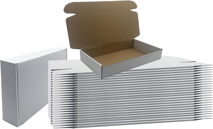 12x6x2 inches Shipping Boxes Set of 25, Holidays Gift and Small Business Giving by Unknown