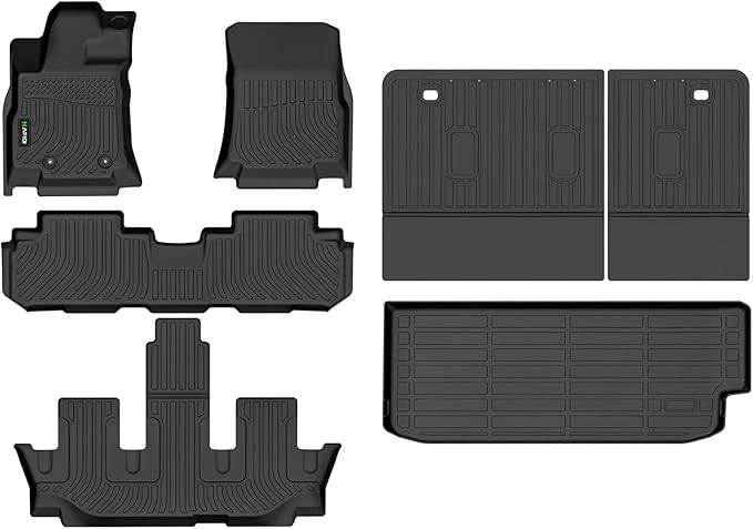 Floor Mats & Cargo Liner for Subaru Ascent 2019-2025 7/8 Passenger by HAFIDI