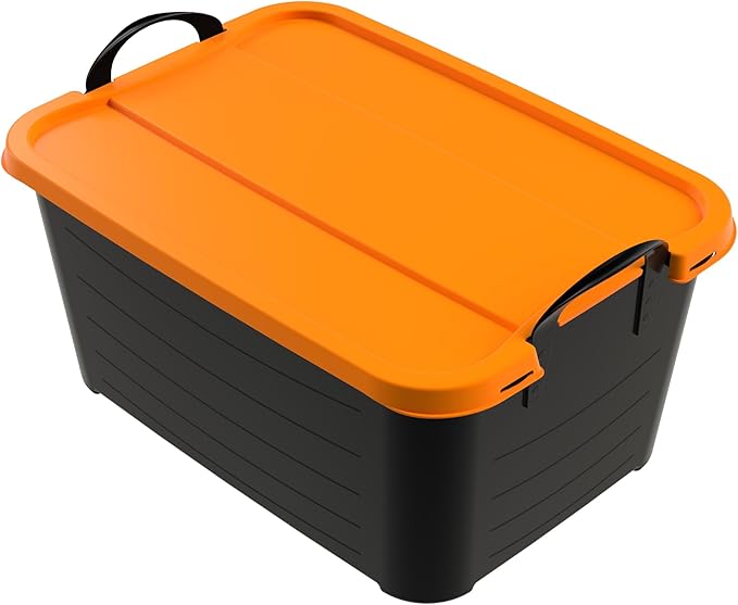 Life Story 6 Pack Heavy Duty Stackable Storage Bin, 55 Quart Home Organizer - Image 2
