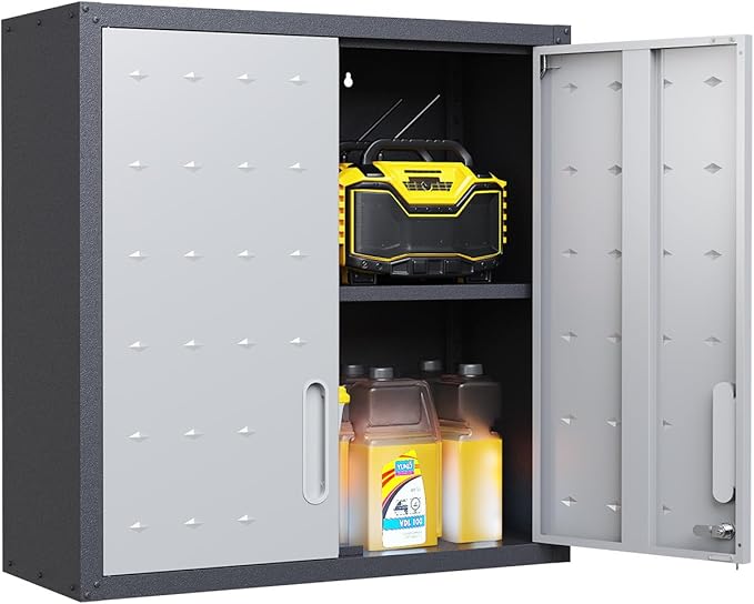 Metal Wall Mounted Cabinet by Unknown