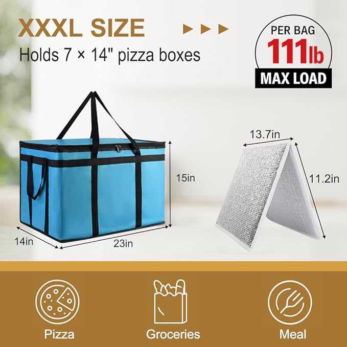 XXXL Insulated Food Delivery Bag - Image 2