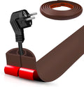 Floor Cord Cover Self Adhesive Cord Hider, 10FT Cable Management, Extension by DBHXXMB-HH
