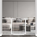 Fairy Baby 62.6"-65.3" Extra Wide Press Mounted Baby Gate Indoor by FairyBaby