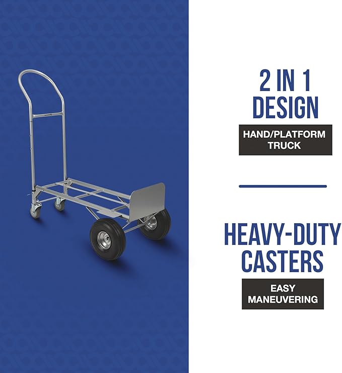 Strongway Hand Truck/Platform Truck - Image 2