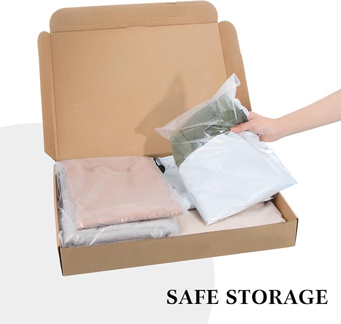 Outus 50 Pcs Mailers with 50 Pcs Poly Self Adhesive Clothes Packaging Bags 4 - Image 6