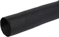 Black Braided Cable Management Sleeves Wire Loom Tubing Cord Protector by BuyUneed