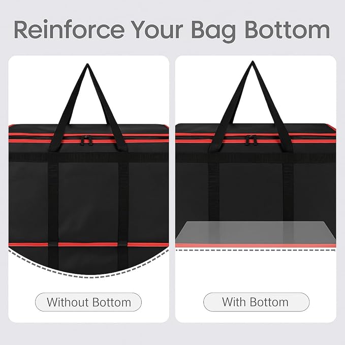 Cooler Insulated Food Delivery Bag & Drink Carrier - Image 3