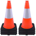 OrangeStar 18" Traffic Cones 6-Pack by OrangeStar