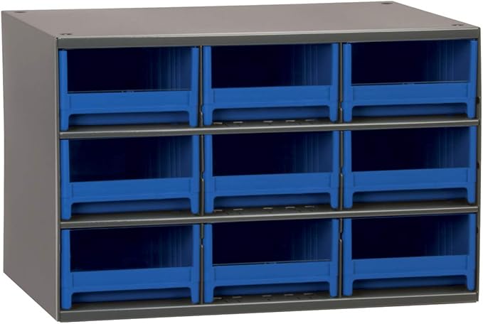 Akro-Mils Steel Garage Storage Cabinet, Small Parts Organizer Metal Cabinet by Akro-Mils