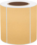 Brown Thermal Labels Stickers, 3x2 inch Direct Thermal Labels Stickers by STARLIBOO