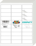 Coopaty 30-Up FBA Labels 1" x 2-5/8" Address Label by COOPATY