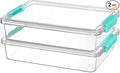 Vtopmart 6 Qt Plastic Storage Bins by Vtopmart