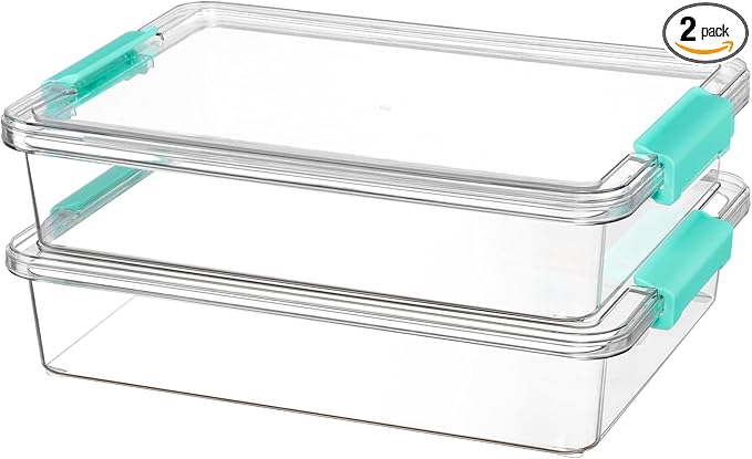 Vtopmart 6 Qt Plastic Storage Bins by Vtopmart