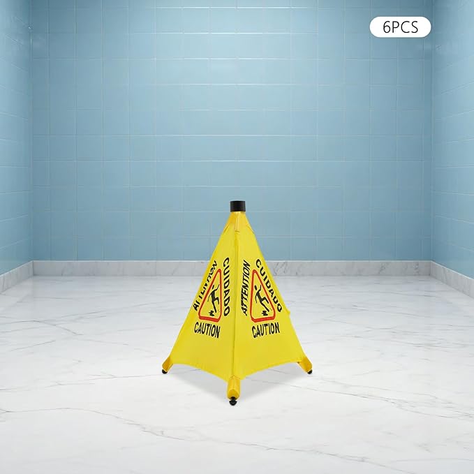 6 PCS Pop up Wet Floor Sign - Image 8