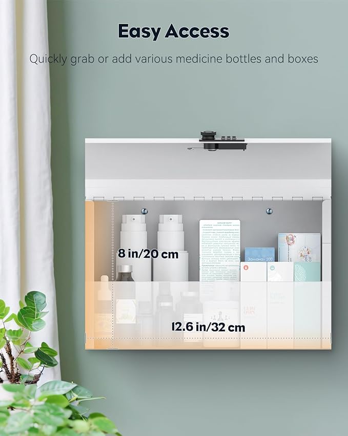 Uniclife Wall Mount Medicine Cabinet - Image 7