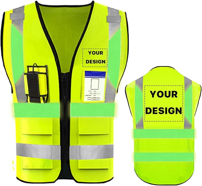 YOWESHOP High Reflective Visibility Safety Vest by YOWESHOP