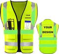 YOWESHOP High Reflective Visibility Safety Vest by YOWESHOP