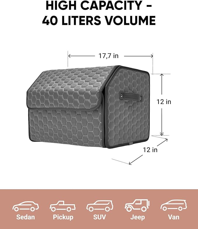 Owleys Foldable Trunk Organizer - Image 2