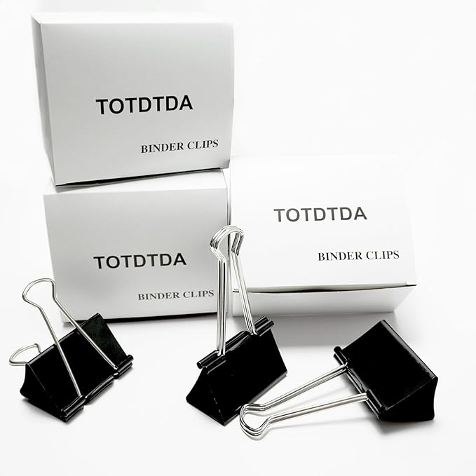 Extra Large Binder Clips 2.4 Inch, Upgrade Large Binding Clips Jumbo Paper Clips - Image 7
