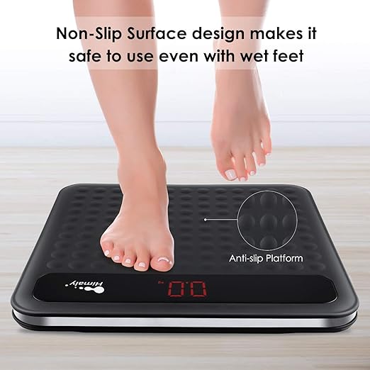 himaly Digital Body Weight Scale Bathroom Scale, Step-On Technology High - Image 7