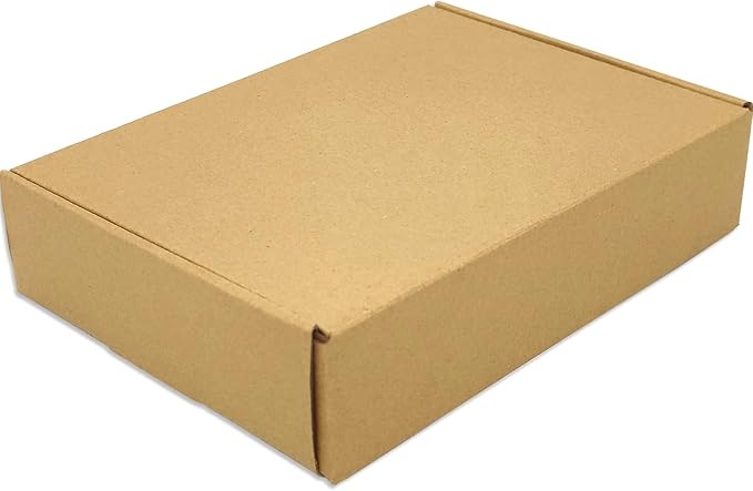 Small Brown Shipping Boxes for Small Business Pack of 25-9x6x2 inches Cardboard - Image 5