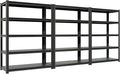 72''H Garage Shelving Heavy Duty, 2800LBS Storage Shelves, 5-Tier Adjustable by Qxdyt