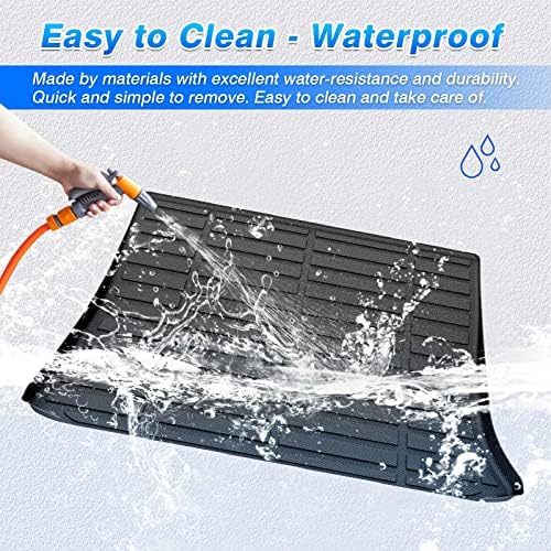 Cartist Custom Fit for Cargo Liner 2010-2017 Chevy Equinox/GMC Terrain All Weather Anti-Slip Rear Trunk Mat TPE Waterproof - Image 4