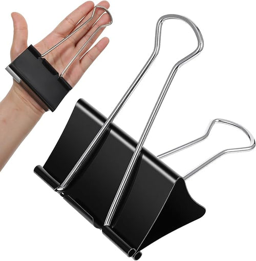 15pcs Extra Large Binder Clips 5.7 × 3 Inch Binder Clips Big Paper Clip Clamps by Unknown