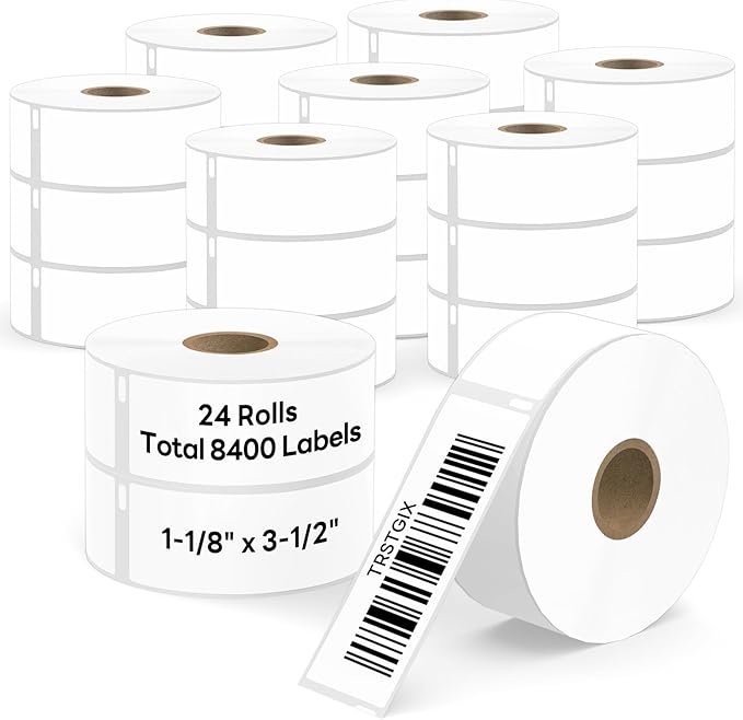 Compatible DYMO 30252 Direct Thermal Address Labels, Replacement by Unknown