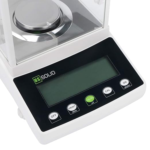 U.S. Solid 1mg Precision Balance, 1000g x 0.001g Analytical Lab Scale - Image 6