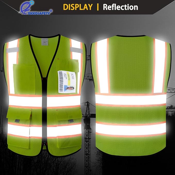 Reflective Safety Vest for Men Women - Image 5