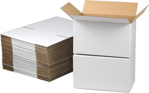 10x6x6 Inches Shipping Boxes Set of 40 by HESESOH