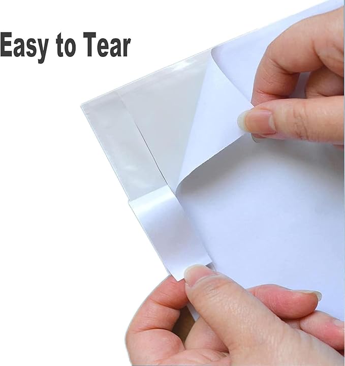 4.5x5.5 Packing List Mailing Envelopes Shipping Envelopes Packing List Clear - Image 4