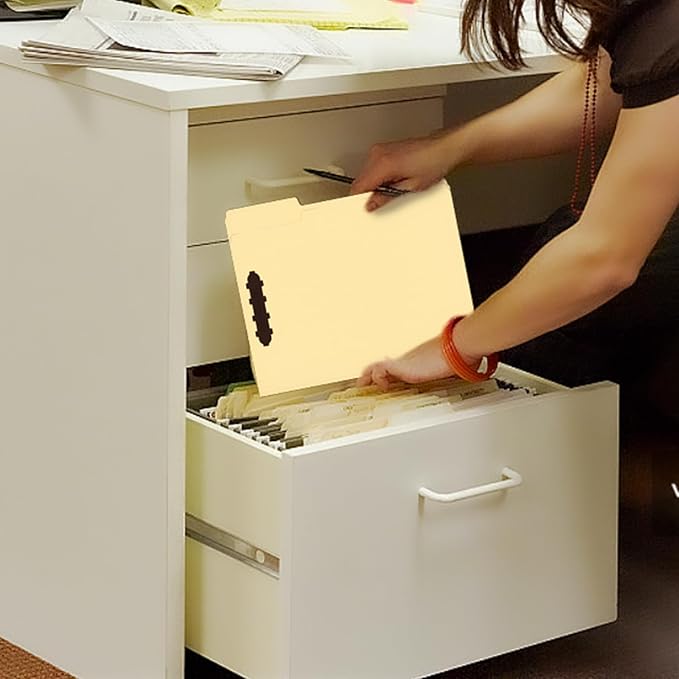 60 Pack Manila File Folders - Image 7