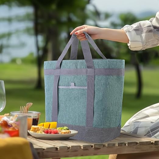 Insulated Cooler Bag, 1PK Insulate Tote Bag - Image 8