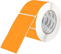 Perco Fluorescent Orange Labels 3x5 Inch 500 Stickers/Roll by Perco