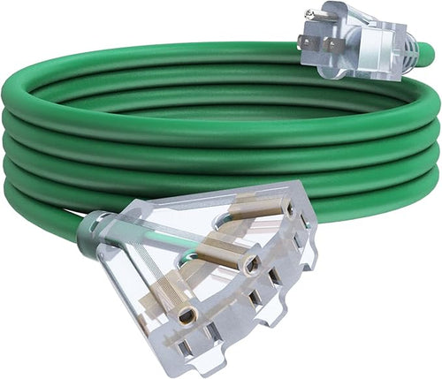 15Ft 12/3 Outdoor Extension Cord by PLUGTUL