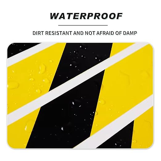 2 Inch x 220 FT Black & Yellow Floor Marking Tape, High-Visibility & Adhesive - Image 3