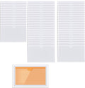 50pcs Self-Adhesive Business Card Protecror, Waterproof Clear Adhesive Label by OwlFocus