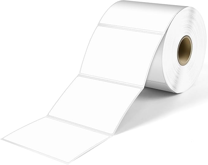 L LIKED 3" x 2" Direct Thermal Labels, Permanent Adhesive Barcode Shipping by LLIKED