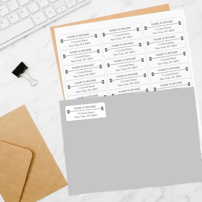 Dotty About Paper Personalized Return Address Labels - Image 2