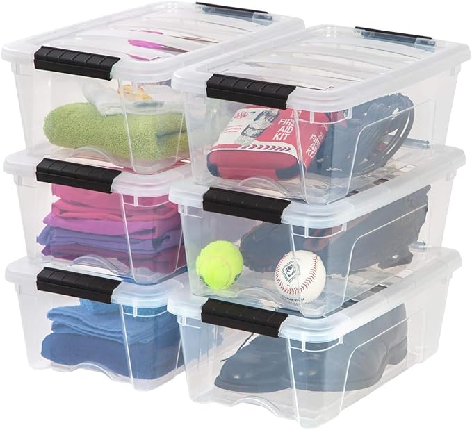 IRIS USA 13 QT Plastic Storage Box by Unknown