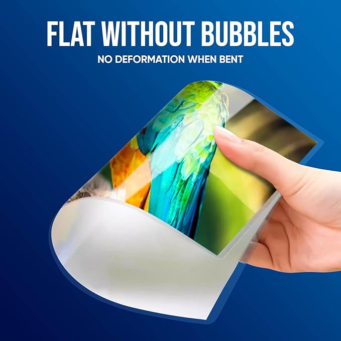 Laminating Sheets, 100 Pack Laminating Pouches Holds 11 x 17 Inch Sheets - Image 5