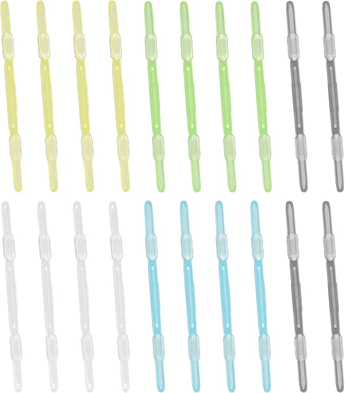 PATIKIL 20 Pcs Loose-Leaf Paper Binding Clamps by PATIKIL