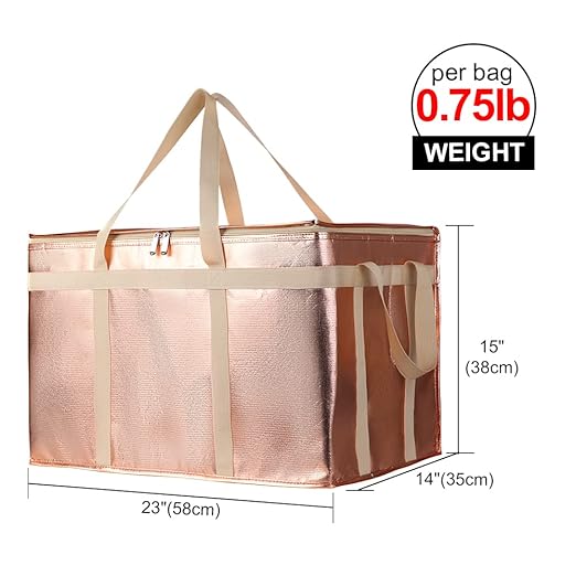 Bodaon Insulated Pizza Delivery Bags, XXX-Large Commercial Food Delivery - Image 2