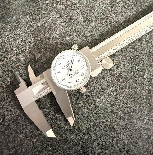iGAGING Dial Caliper 0-6", Stainless Steel, Shock Proof, Smooth Movement, #100-020 - Image 2