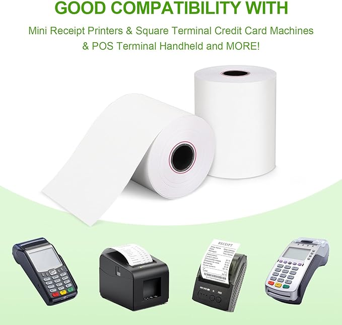 2 1/4 x 85 Thermal Receipt Paper, Compatible - Image 7