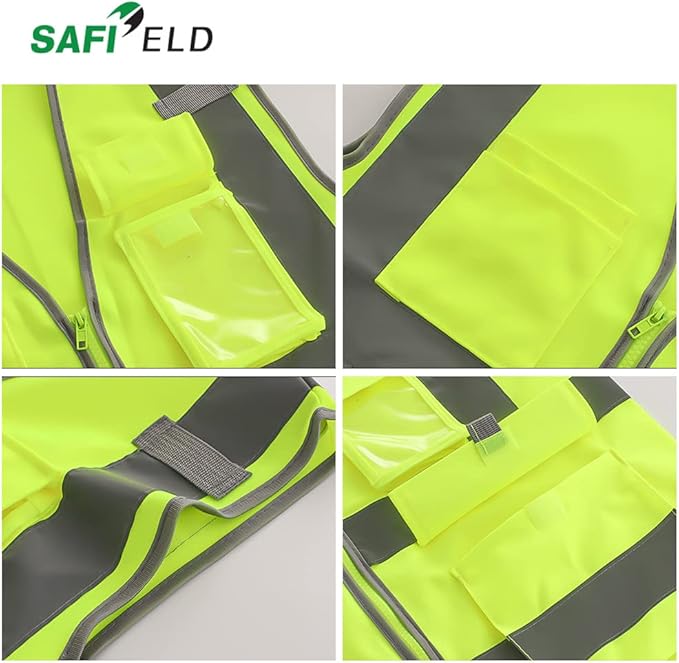 Safety Reflective Work Vest 6 Pack - Image 4